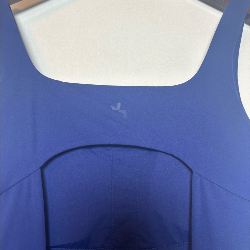 NWT JoyLab Women's Game Day Blue Open Back Flowy Active Romper Dress Size Medium - Picture 6 of 8